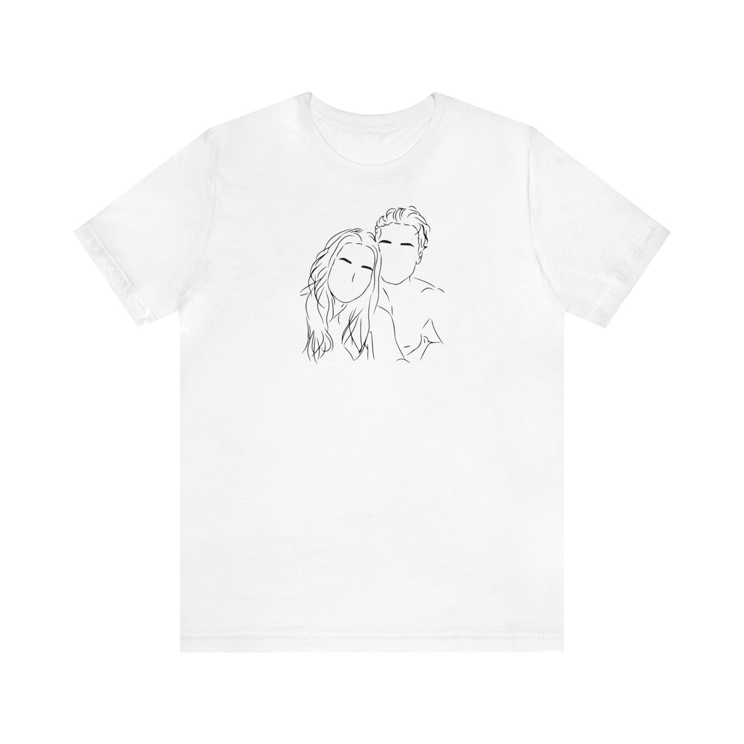 Personalised Human T-Shirt - One-line Style