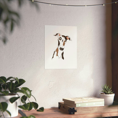 Personalised Pet Poster - Watercolor Style