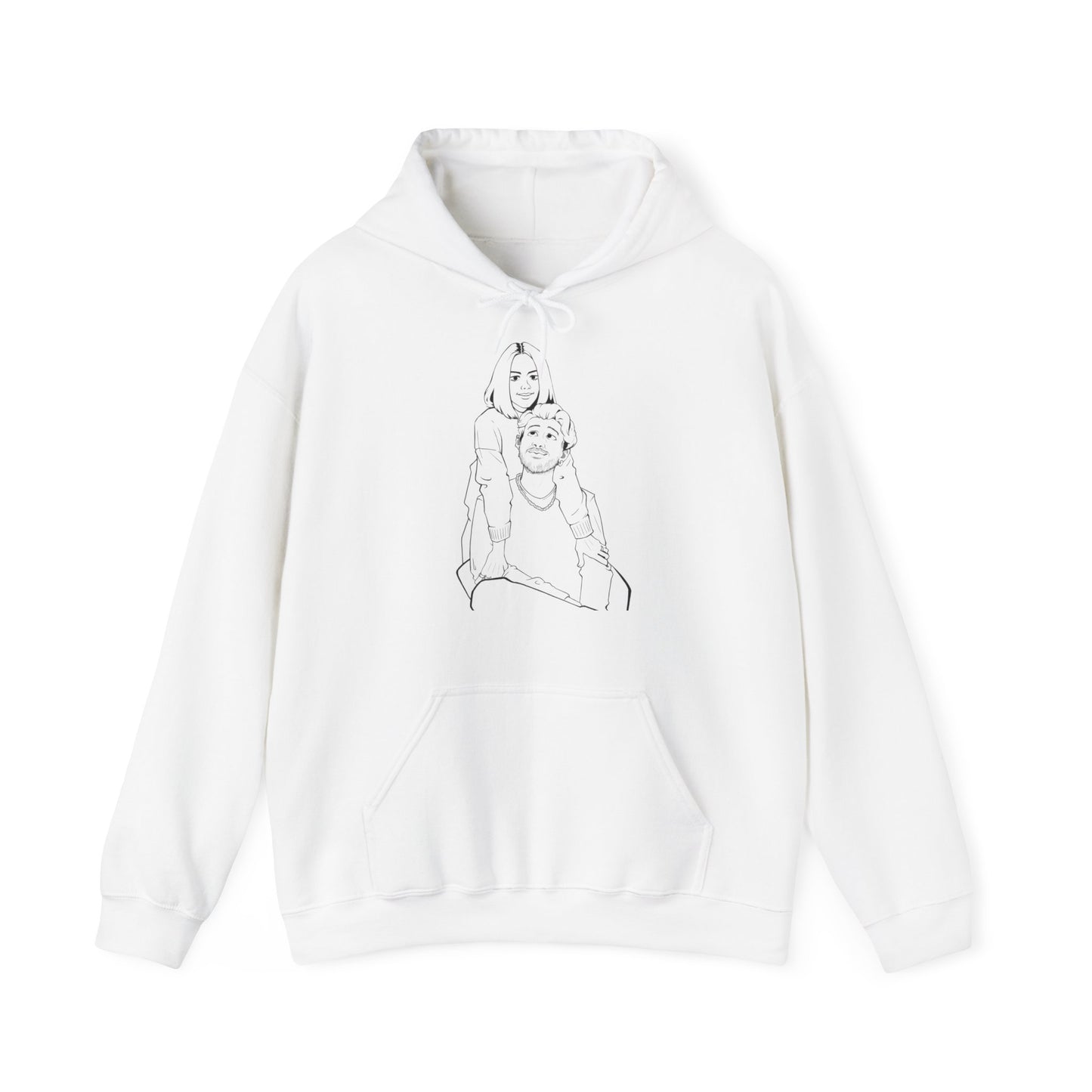 Personalised Human Hoodie - Anime Style