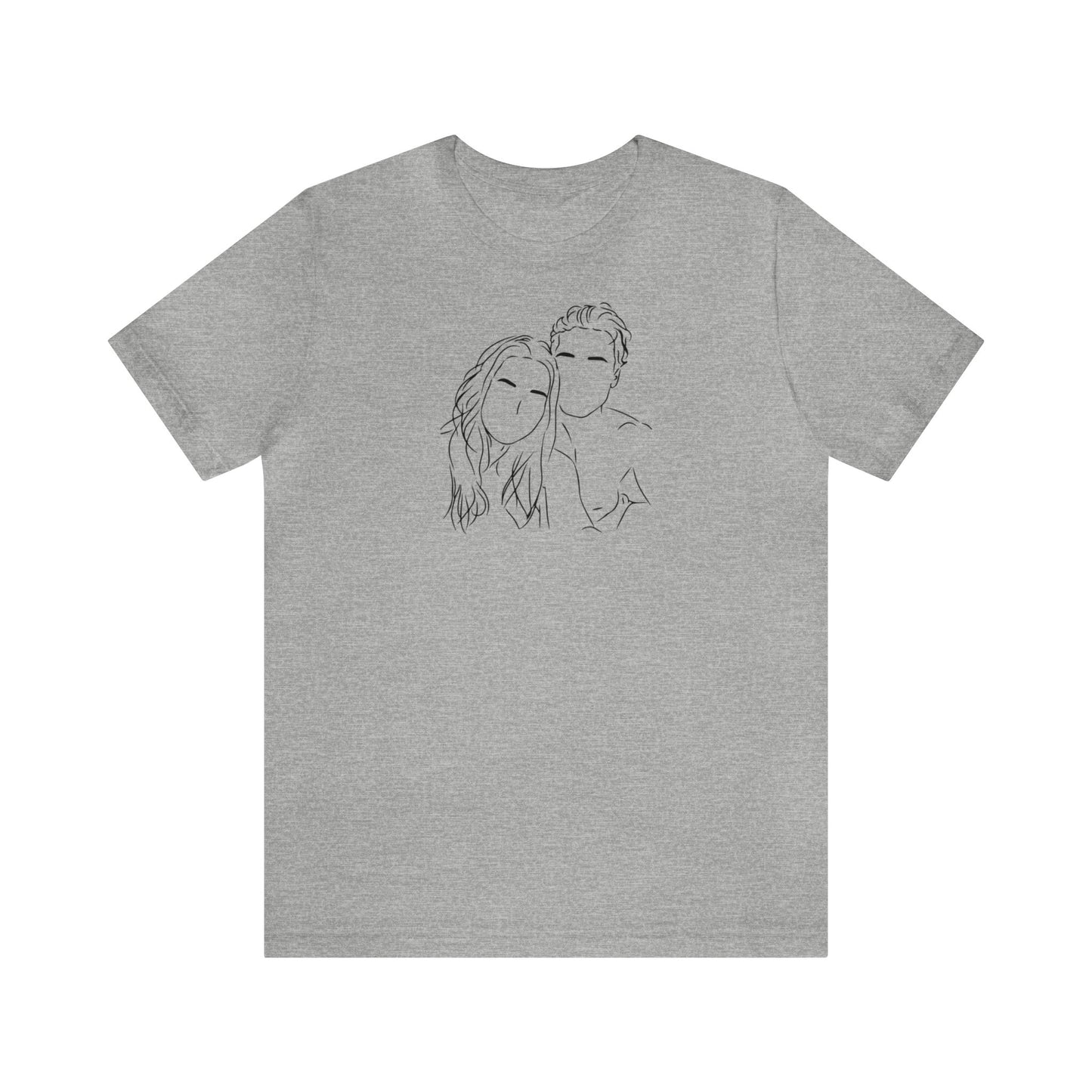 Personalised Human T-Shirt - One-line Style